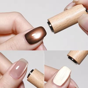 Bâtonnet magnétique double tête pour ongles effet œil de chat, stylo magnétique puissant pour vernis gel, outils de manucure magnétiques cylindriques - Product Image 4