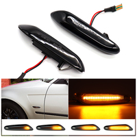 Feux de position latéraux dynamiques automatiques de LED pour BMW E81 E82 E88 E90 E91 E92 E93 E60 E61 E83 E84 ampoule d'indicateur d'écoulement de clignotant