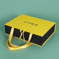 Boîte cadeau de luxe personnalisée pour bijoux, boîte d'emballage rigide en carton pour bijoux avec logo personnalisé