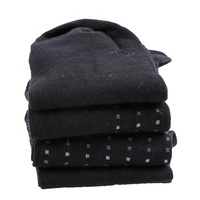 Chaussettes Crew en fibre de bambou pour hommes-Chaussettes décontractées pour le travail et un usage quotidien