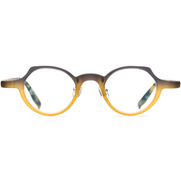 Monture de lunettes Borregls en acétate mat pour femme 2026 – Lunettes de vue œil-de-chat petite taille de haute qualité pour homme – Modèle optique 19280