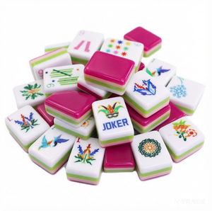 ชุ<span class=keywords><strong>ด</strong></span>ไพ่นกกระจอกอเมริกัน<span class=keywords><strong>ส</strong></span>ุดหรู 152 ชิ้น พร้อมแผ่นอะคริลิคสีส้ม 4 ชั้น พร้อมชั้นวางและไพ่โจ๊กเกอร์ เกมไพ่นกกระจอก<span class=keywords><strong>ส</strong></span>มัยใหม่สำหรับครอบครัวและการเ<span class=keywords><strong>ด</strong></span>ินทาง - Product Image 6