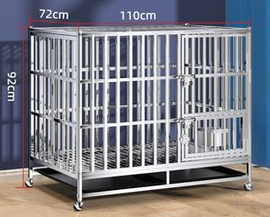 Grande <span class=keywords><strong>cage</strong></span> pour chien en acier inoxydable 304 super solide de haute qualité - Product Image 4