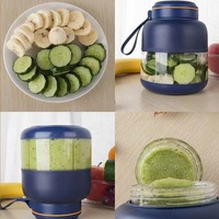 Todo en 1 nuevo exprimidor eléctrico Big Belly exprimidor fresco licuadora exprimidor portátil al aire libre licuadora de gran capacidad jugo barril toneladas taza