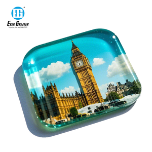 Il <span class=keywords><strong>paese</strong></span> della città all'ingrosso progetta magneti da frigorifero personalizzati di alta qualità Souvenir da viaggio con magnete da frigo in vetro UK - Product Image 2
