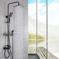 Système de salle de bain, ensemble de robinets mitigeurs de salle de bains, robinets de pluie, robinet de douche et de bain