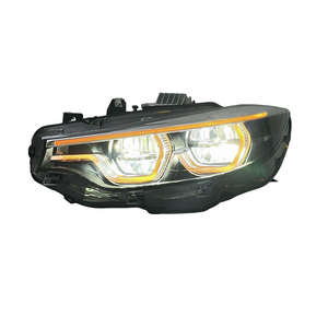 Nuevos Faros LED IKON V2 Estilo AMARILLO BLANCO ÁMBAR 6000K para Serie 4 F32/F33/F36/F82/M4 con Cambio de Triple Color - Product Image 4