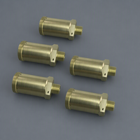 Cuerpo de Válvula de Retención Hidráulica de Latón de Alta Resistencia, Componente Industrial para Control de Fluidos, Carcasa de Válvula Antirretorno de Alto Flujo