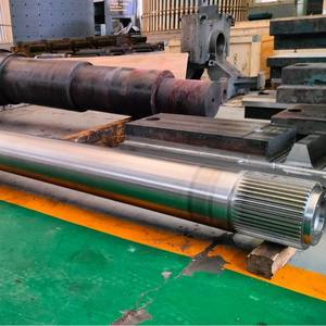 โรงงานผลิตปลอกและเพลาสไปลน์ขนาดใหญ่ที่ไม่ได้มาตรฐานสำหรับรถขุดและเครื่องจักรก่อสร้าง - Product Image 5