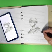 2025 A5 ensemble de cahier numérique avec écriture intelligente tableau de stylo numérique écriture manuscrite carnet de notes synchronisation pour les Promotions