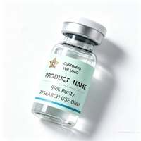 Étiquettes personnalisées pour flacons de peptides à marque privée pour la perte de poids et les soins de santé, flacons de 2 ml, 5 ml, 10 ml