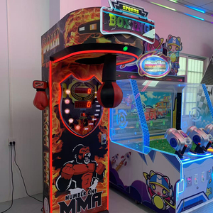 Máquina <span class=keywords><strong>de</strong></span> <span class=keywords><strong>Boxeo</strong></span> Arcade, Máquina <span class=keywords><strong>de</strong></span> Puñetazos que Funciona con Monedas, Prueba <span class=keywords><strong>de</strong></span> Fuerza para Centros Comerciales y Salas <span class=keywords><strong>de</strong></span> Juego - Product Image 5