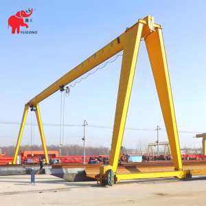 رافعة جسرية محمولة عالية الأداء تعمل بجهاز تحكم عن بعد 5 طن 10 طن 15 طن 20 طن للأماكن الخارجية - Product Image 4