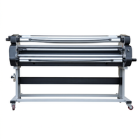 Laminateur automatique XTEK-1680A 1,52 m, machine à plastifier à chaud/froid, haute vitesse de plastification pour photos, affiches et documents