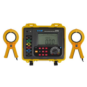 ETCR3200C เครื่องทดสอบความต้านทานแบบใหม่ กันน้ำ พร้อมหัววัดแบบหนีบคู่ สำหรับวัดความต้านทานดิน พร้อมหน้าจอขนาดใหญ่ - Product Image 2
