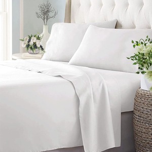Ensemble de draps de lit de haute qualité avec 2 taies d'oreiller, drap de lit uni moderne, literie confortable pour la maison et l'hôtel - Product Image 3