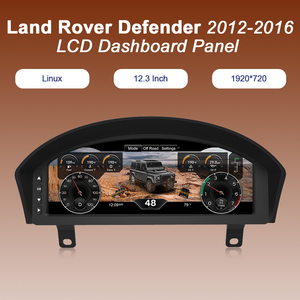 Per Land <span class=keywords><strong>Rover</strong></span> <span class=keywords><strong>Defender</strong></span> 2012-2016 Aggiornamento Auto Navihua Cruscotto LCD da 12,3 Pollici Tachimetro Automatico Cluster Digitale per Auto Sistema Linux - Product Image 1