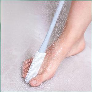 15.7" Toe Cleaning Brush, Foot Scrubber for Shower, Rubber Toe <b>Gap</b> Cleaning Brush Long Handle for Seniors,Elderly - Product Image 5