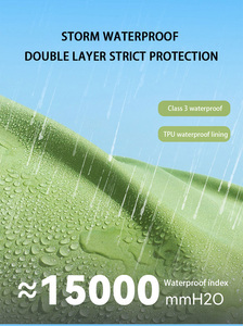 Chubasquero con capucha <span class=keywords><strong>de</strong></span> cuatro patas para mascotas Bunnyhi YF004 para perros pequeños, <span class=keywords><strong>mono</strong></span>, ropa impermeable, abrigo impermeable, ropa para perros, chubasquero - Product Image 3