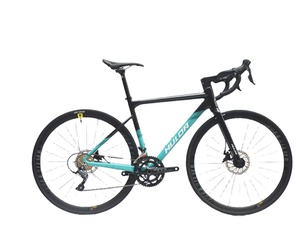 Bicicleta de Carretera HULDA 700C de Aleación de Aluminio con Doble Freno de Disco, Eje Pasante, Cableado Interno Completamente Oculto, 18 Velocidades, Pedal Ordinario - Product Image 6