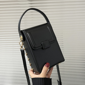 Manufacturer Summer New Crossbody Bag Bucket Student Girl Mobile Phone Bag Personality <b>Square</b> Box Shoulder Bags Women Tanjing - Product Image 4