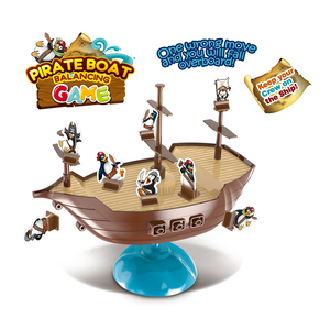 <span class=keywords><strong>Nouveau</strong></span> produit créatif drôle équilibrage jouet jeux <span class=keywords><strong>de</strong></span> société éducatifs bureau bateau <span class=keywords><strong>pirate</strong></span> pingouin <span class=keywords><strong>jeu</strong></span> d'équilibre pour les enfants - Product Image 1