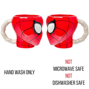 <span class=keywords><strong>Taza</strong></span> moderna <span class=keywords><strong>de</strong></span> cerámica esculpida en 3D con cabeza <span class=keywords><strong>de</strong></span> <span class=keywords><strong>Spiderman</strong></span> y Asa <span class=keywords><strong>de</strong></span> tela para fiestas - Product Image 3