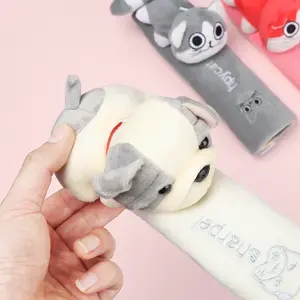 Fundas universales <span class=keywords><strong>para</strong></span> cinturón <span class=keywords><strong>de</strong></span> <span class=keywords><strong>seguridad</strong></span> <span class=keywords><strong>de</strong></span> coche, fundas <span class=keywords><strong>para</strong></span> cinturón <span class=keywords><strong>de</strong></span> <span class=keywords><strong>seguridad</strong></span> <span class=keywords><strong>de</strong></span> coche con dibujos <span class=keywords><strong>de</strong></span> gatos y <span class=keywords><strong>perros</strong></span>, almohadilla <span class=keywords><strong>para</strong></span> el hombro, Protector <span class=keywords><strong>de</strong></span> cojín <span class=keywords><strong>de</strong></span> asiento Interior <span class=keywords><strong>de</strong></span> franela cálida - Product Image 6