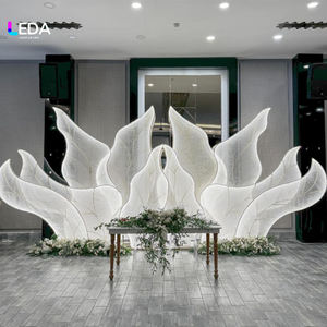 Fondo de Algas Brillantes de Luz Blanca Moderna LEDA para Bodas y Fiestas de Cumpleaños, Nuevo, Decoración Interior y Exterior - Product Image 1