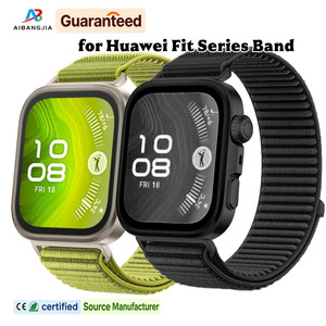 Correa Deportiva Transpirable de Nailon para Reloj <span class=keywords><strong>Huawei</strong></span> <span class=keywords><strong>Fit</strong></span> 4 Pro, Fit4, Fit3, Brazalete de Repuesto para <span class=keywords><strong>Huawei</strong></span> <span class=keywords><strong>Fit</strong></span> 5 - Product Image 1