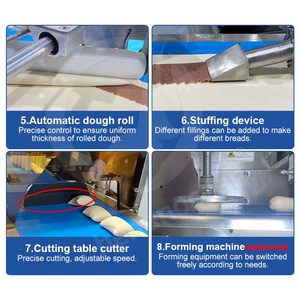 Machine à <span class=keywords><strong>pain</strong></span> baguette OCEAN, mini boulangerie, ligne de fabrication de petits pains, machine à <span class=keywords><strong>pain</strong></span> automatique pour sandwichs et toasts - Product Image 6