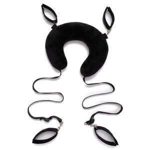 Almohada rosa para separar las piernas con correas ajustables para uso adulto, muebles sexuales - Product Image 5