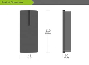 12V an ninh thông minh khóa cửa kiểm soát truy cập hệ thống không thấm nước ngoài trời gần 125Khz wg26 em thẻ Wiegand RFID <span class=keywords><strong>Reader</strong></span> - Product Image 6
