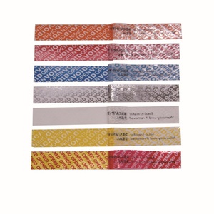 Autocollant de garantie personnalisé, nul si manipulé, emballage de boîte de couleur cosmétique, autocollant d'étanchéité nul - Product Image 5