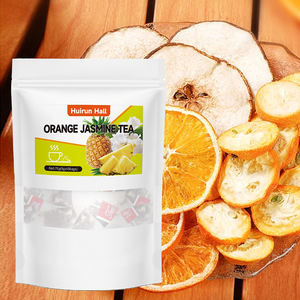 Confezione regalo di tè alle erbe di gelsomino arancione 15 bustine piramidali fruttate miscela floreale naturale bevanda relax - Product Image 3