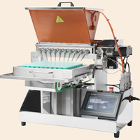 2024 meilleur prix facile à utiliser semi-automatique petit bureau gommeux ours gelée bonbons chocolat remplisseur déposant faisant la Machine