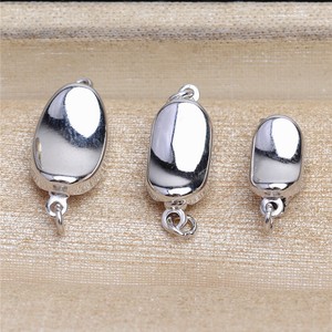 Componente de Joyería Inspirado en Caballos, Varilla de Inserción de Cuentas Yuanbao Grande y Mediana 5445, para Collar y Pulsera de Plata S925 - Product Image 2