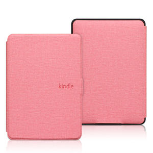 Étui en cuir texturé lin 2024 pour Kindle Paperwhite 5 4 3 et Youth Edition, coque de protection avec fonction veille/réveil automatique - Product Image 2