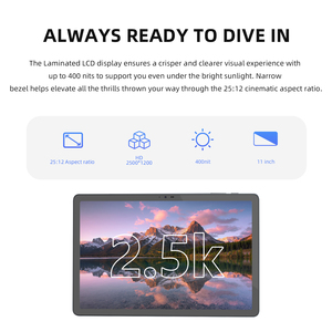 Nouvelle tablette PC professionnelle de 11 pouces, 8 Go de RAM, 256 Go de ROM, écran 1920x1200, batterie 8000 mAh, Android 14, processeur octa-core, réseau GSM - Product Image 3