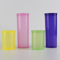 Bouteilles PET à ouverture facile 13DR 19DR 30DR 60DR 90DR, tubes PP à fermeture hermétique, avec couvercle compressible anti-odeur, stockage sécurisé et à l'épreuve des enfants