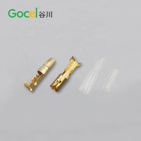 120개 황동 남성 및 여성 3.5mm 핀 불릿 터미널(케이스 포함)