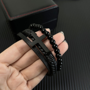 Мужской браслет из воловьей кожи - Product Image 5