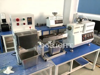 Petite machine de granulation de plastique, extrudeuse de laboratoire pour les tests de matériaux PVC PC, granulateur à vis simple, fabrication sur mesure
