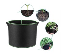Sacs de culture en tissu Horyard en gros avec poignées, pots de pépinière épais en non-tissé, jardinières d'aération en vrac pour fleurs