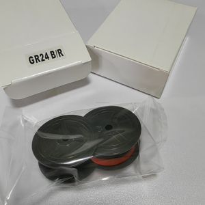Cinta universal <span class=keywords><strong>Fullmark</strong></span> GR24 compatible con Sharp El 1197 P III NuKote BR80c Dataproducts R3027 negro/rojo para calculadoras - Product Image 5