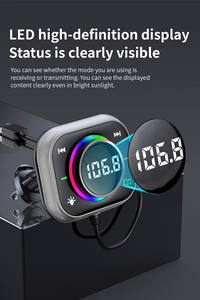 Reproductor <span class=keywords><strong>MP3</strong></span> Inalámbrico con Adaptador de Cargador de Coche USB Dual y Calidad de Sonido sin Pérdidas para Llamadas con Manos Libres y Transmisión de <span class=keywords><strong>Música</strong></span> - Product Image 2