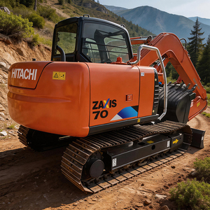 Mini excavadora usada Hitachi ZX70, en estado original, pocas horas de trabajo, rentable, con abundantes repuestos. - Product Image 1