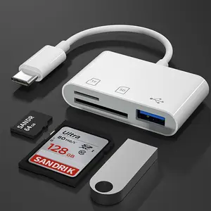 4 Port USB 3.0 Hub SD Kartenleser