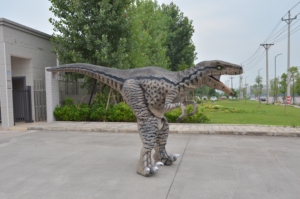 Costume de dinosaure animatronique personnalisé, modèles animatroniques, animatroniques d'Halloween, costume de <span class=keywords><strong>raptor</strong></span>, costume de T-Rex géant, <span class=keywords><strong>Jurassic</strong></span> - Product Image 2