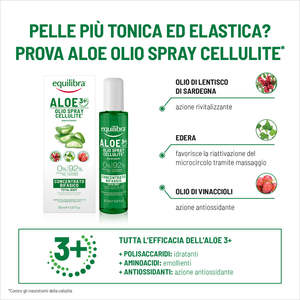 Equilibra, Aceite Corporal Celulitis * Concentrado Bifásico, con Equilibrio de Aloe Vera, Planta Activa de Microalgas - Product Image 3